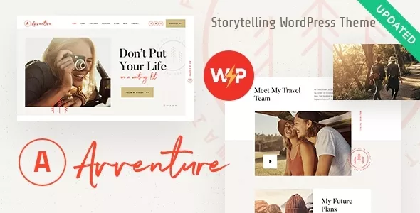 Avventure - Personal Travel & Lifestyle Blog WordPress Theme