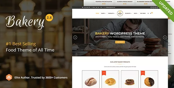 Bakery - WordPress Cake & Food Theme