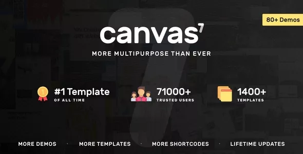 Canvas - The Multi-Purpose HTML5 Template