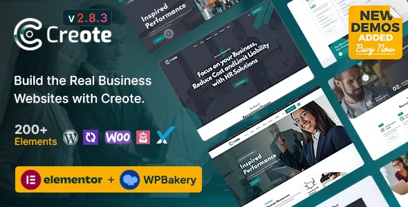 Creote - Consulting Business WordPress Theme