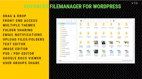 File Manager Plugin for WordPress