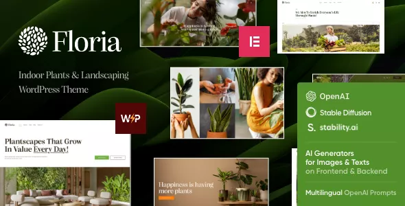 Floria - Gardening & Landscaping WordPress Theme