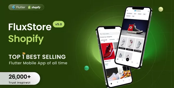 FluxStore Shopify - The Best Flutter E-commerce App