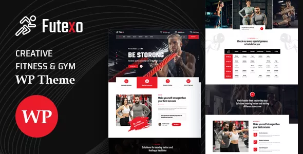 Futexo - Fitness & Gym WordPress Theme + RTL