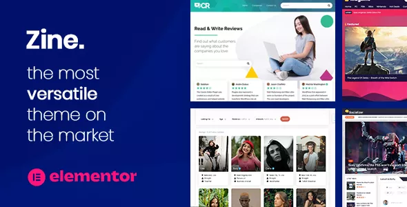 Magzine - BuddyPress, Membership, Review Multi-Purpose WordPress Theme