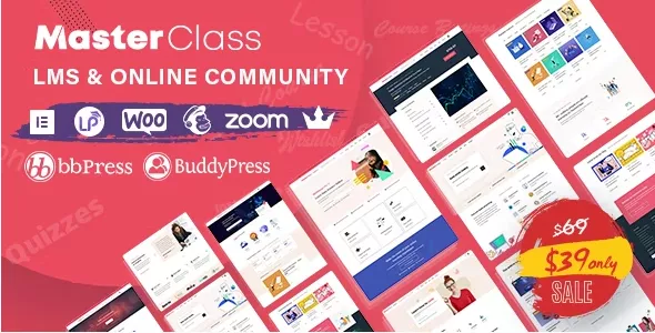 MasterClass - LMS & Education WordPress Theme