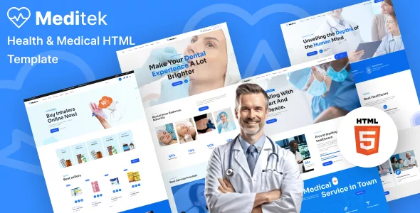Meditek - Health & Medical HTML Template