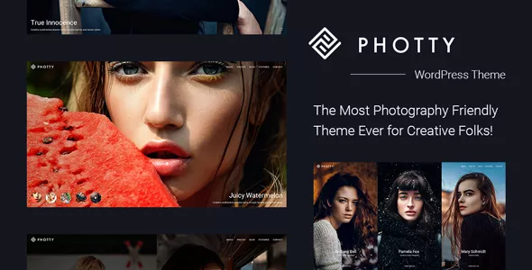 Photty - Photography Wordpress Theme
