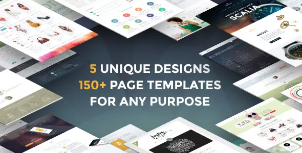 Scalia - Multi-Concept Business, Shop, One-Page, Blog WordPress Theme