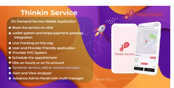 Thinkin Services - On Demand Service App - Urbanclap Clone