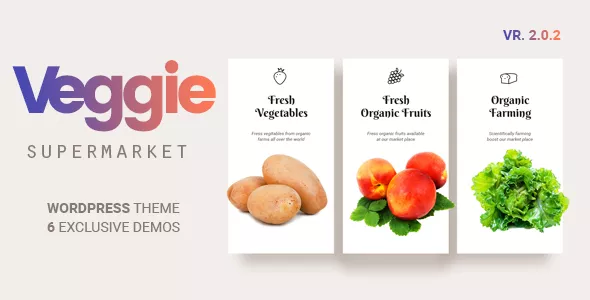Veggie - Vegetable and Fruit Shop WordPress Theme
