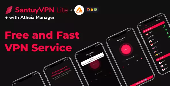 VPN Lite - Fast, Light, Unlimited Bandwith VPN with Admob and in App Subscription