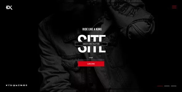 Waits - Responsive Coming Soon Page