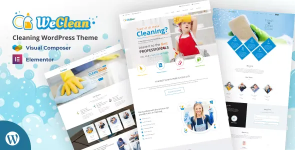 We Clean - Cleaning WordPress