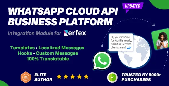 WhatsApp Cloud API Business Integration Module for Perfex CRM