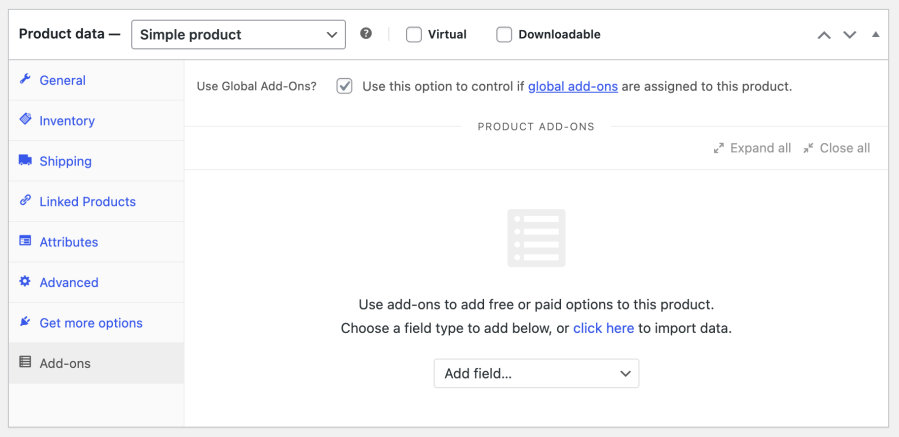 WooCommerce Product Add-ons - Custom & Personalized Products