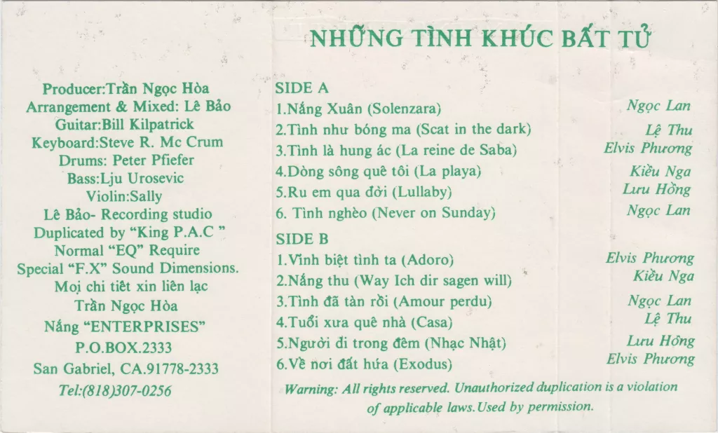 Album Lossless Những Tình Khúc Bất Tử (22 CD)
