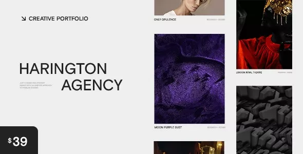 Harington - Creative Portfolio Theme