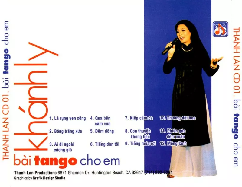 Khánh Ly - Bài Tango Cho Em 1989