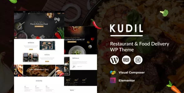 Kudil - Restaurant & Food Delivery Theme