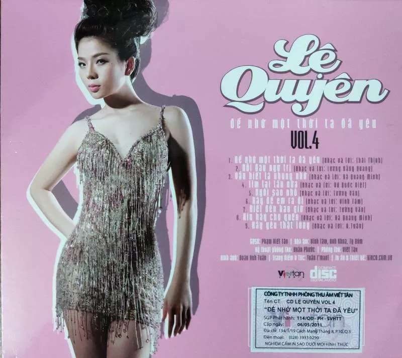 Lệ Quyên Vol.4 - Để Nhớ Một Thời Ta Đã Yêu 2011