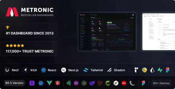 Metronic - Tailwind, Bootstrap, React, Vue, Angular, Asp.Net & Laravel Admin Dashboard HTML Template