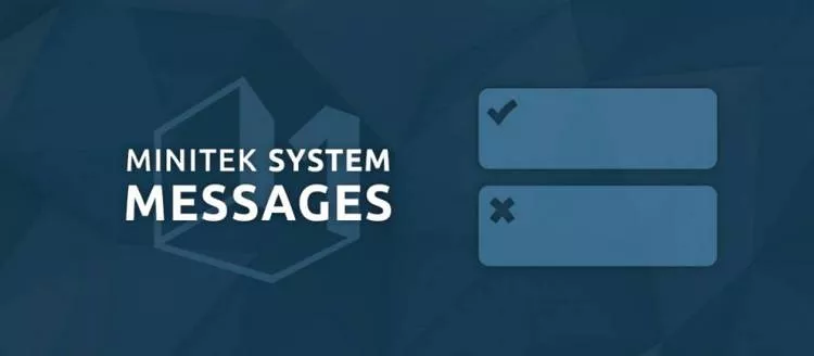 Minitek System Messages Pro