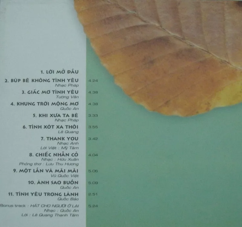 Mỹ Tâm Vol.2 - Đâu Chỉ Riêng Em 2003