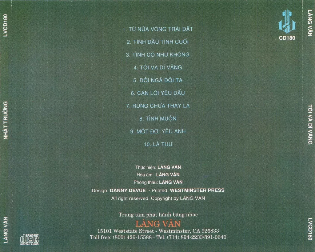 Nhật Trường - Tôi Và Dĩ Vãng 1988