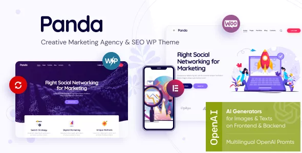 Panda - Digital Marketing & Adveritsing WordPressTheme