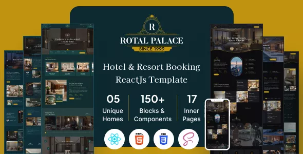 Rotal - Hotel & Resort Booking HTML Template