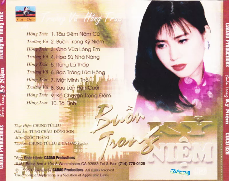 Trường Vũ & Hồng Trúc - Buồn Trong Kỷ Niệm 1998