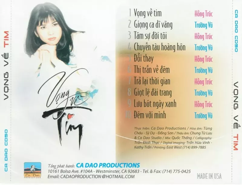 Trường Vũ & Hồng Trúc - Vọng Về Tim 2003