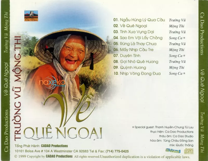 Trường Vũ & Mộng Thi - Về Quê Ngoại 1990
