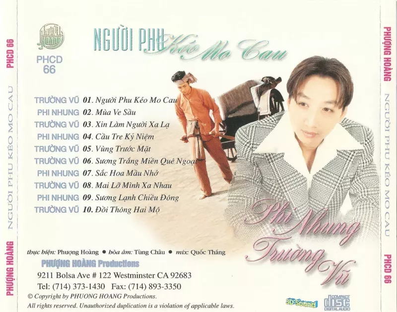 Trường Vũ & Phi Nhung - Người Phu Kéo Mo Cau 1996