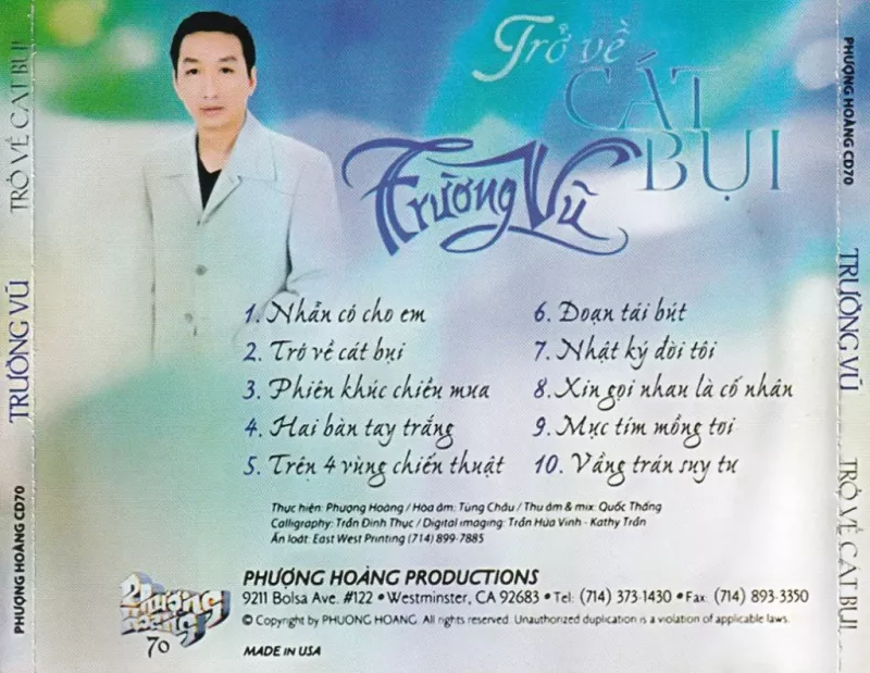 Trường Vũ - Trở Về Cát Bụi 1992