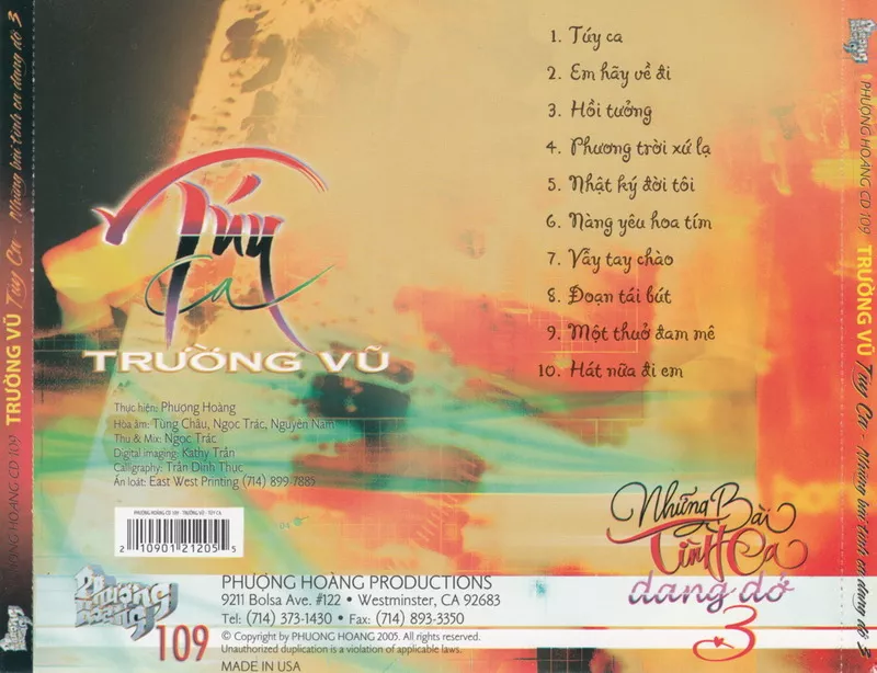 Trường Vũ - Túy Ca 2005