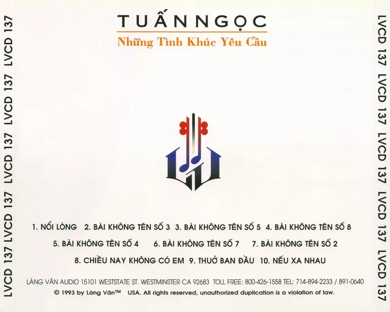 Tuấn Ngọc - Những Tình Khúc Yêu Cầu 1998
