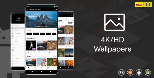 4K / HD Wallpaper Android App - Android Wallpaper App