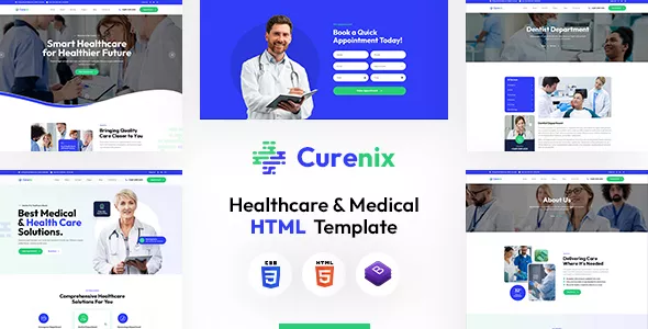 Curenix - Healthcare & Medical HTML Template