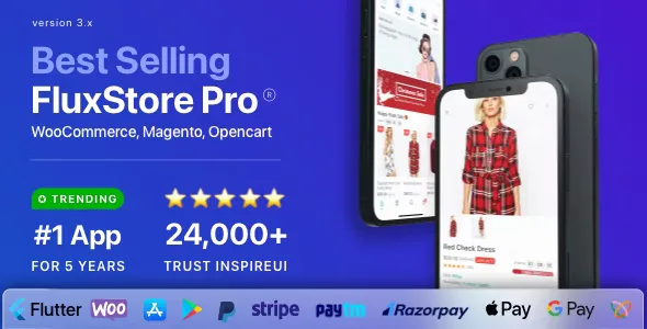 Fluxstore Pro - Flutter E-commerce Full App for Magento, Opencart, and Woocommerce