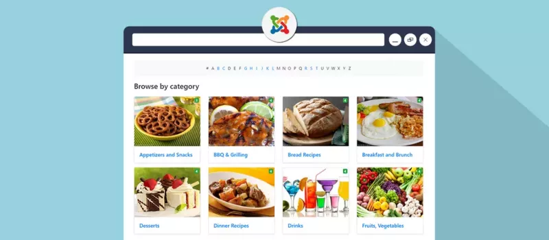 JoomRecipe - Build Recipes and Cookbooks Joomla Website