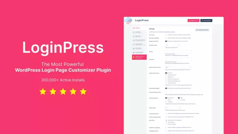 LoginPress Pro - Best WordPress Custom Login Page Plugin