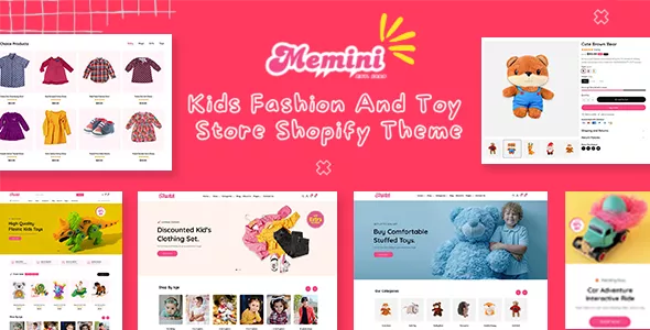 Memini - Modern & Minimal Kids Fashion & Toy Store Shopify Theme
