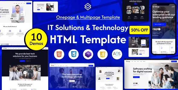 Tekup - Technology IT Services HTML Template