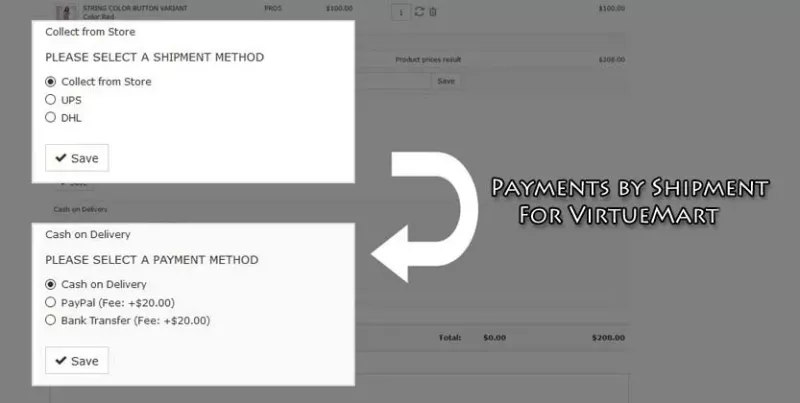 VP Payment by Shipment