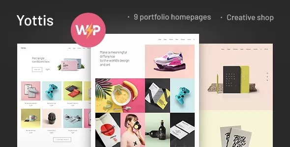 Yottis - Creative Portfolio WordPress Theme + Store
