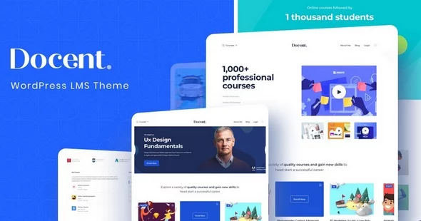 Docent Pro - WordPress LMS Theme for Single Instructor