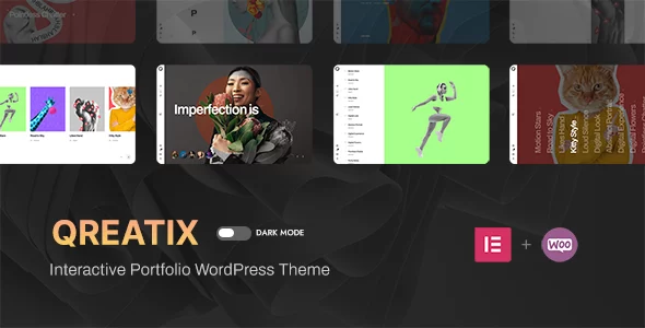 Qreatix - Interactive Portfolio WordPress Theme
