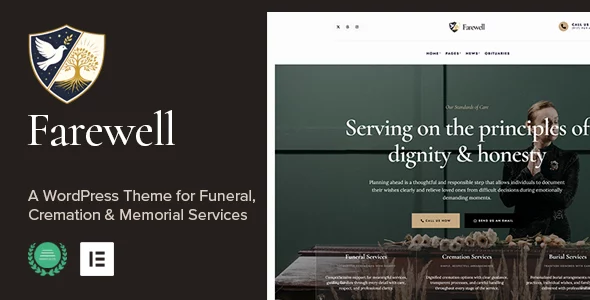 Farewell - Funeral & Memorial Services WordPress Theme